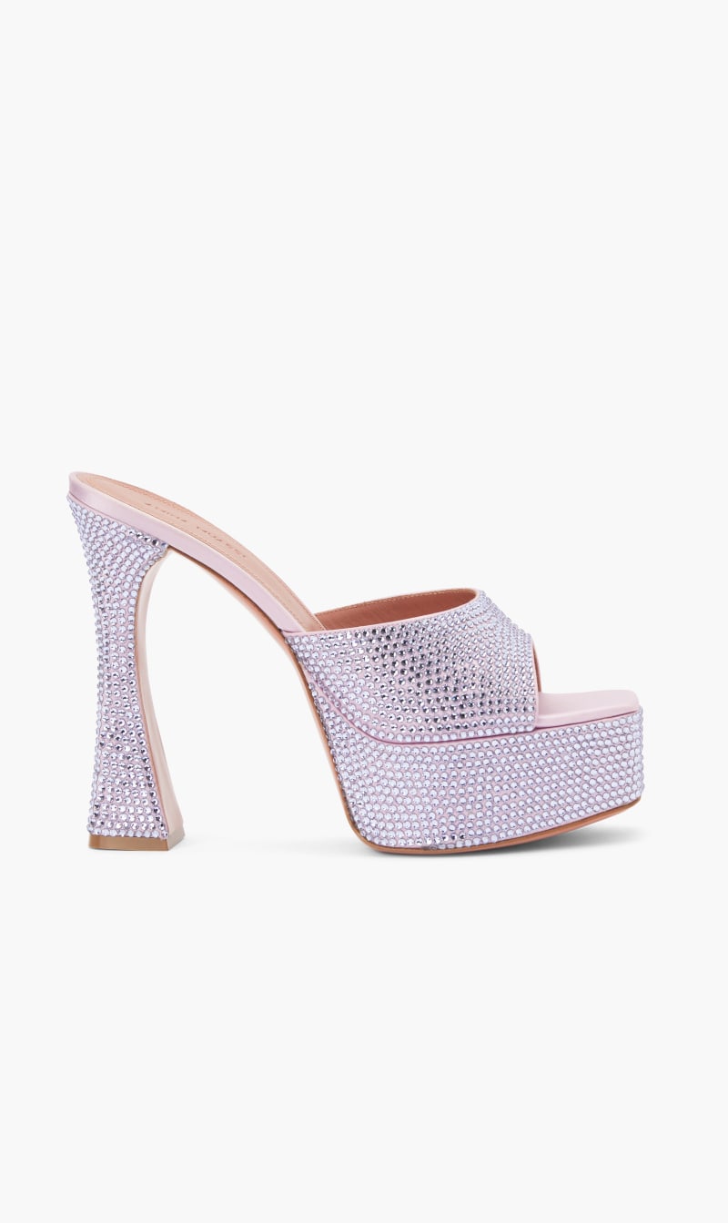 Amina Muaddi Purple Dalida Crystal Satin Lilac + Alexandrite Crystals 140 Mm Heel for Women | The Deal Outlet
Amina Muaddi Purple Dalida Crystal Satin Lilac + Alexandrite Crystals 140 Mm Heel for Women | The Deal Outlet