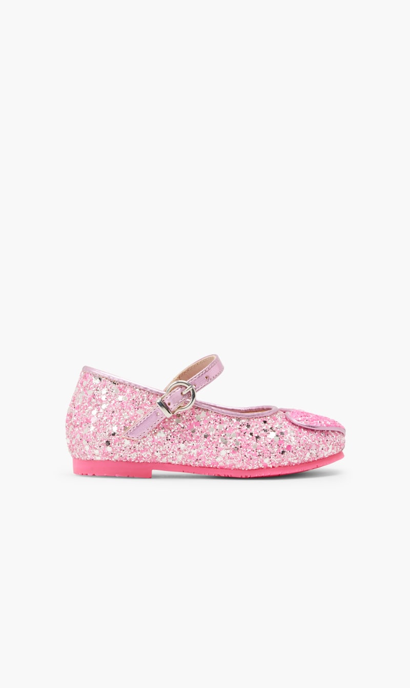 Sophia Webster Pink Amora Flat Infant for Girls | The Deal Outlet
