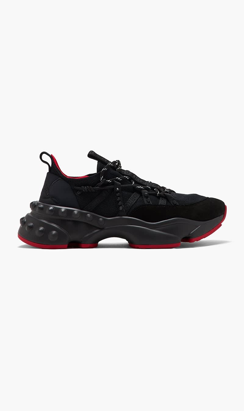 Christian Louboutin Black Trailnrun Flat Suede Calf Maille Neo Rib for Men
Christian Louboutin Black Trailnrun Flat Suede Calf Maille Neo Rib for Men