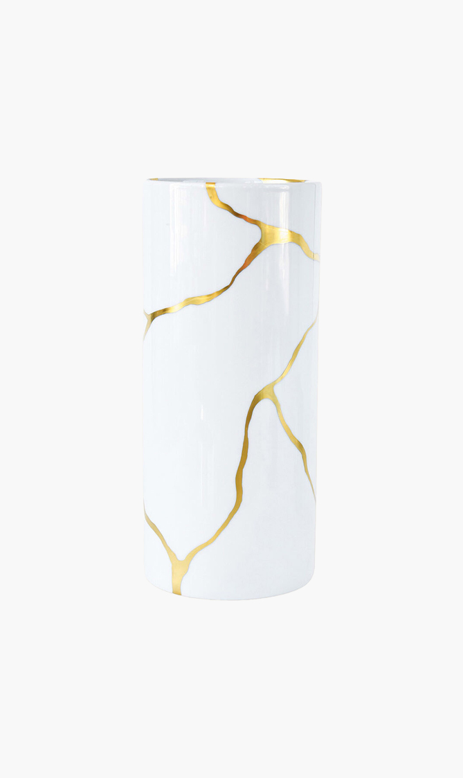 Bernardaud White Kintsugi Vase
Bernardaud White Kintsugi Vase