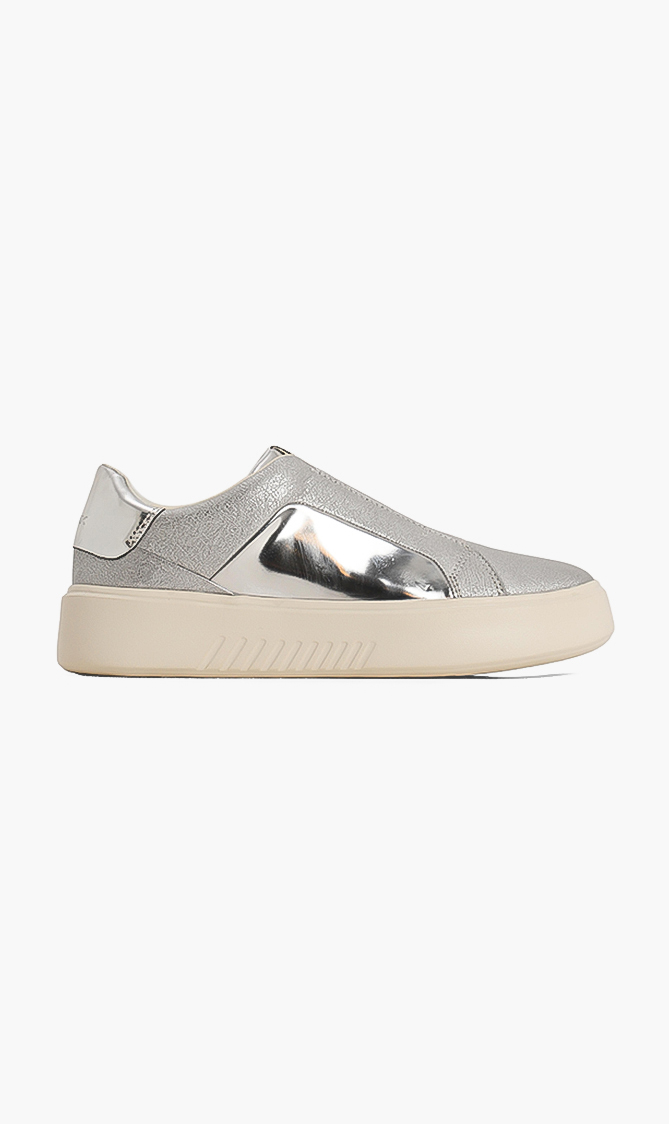 Geox Nhenbus Leather Slip-on Sneakers