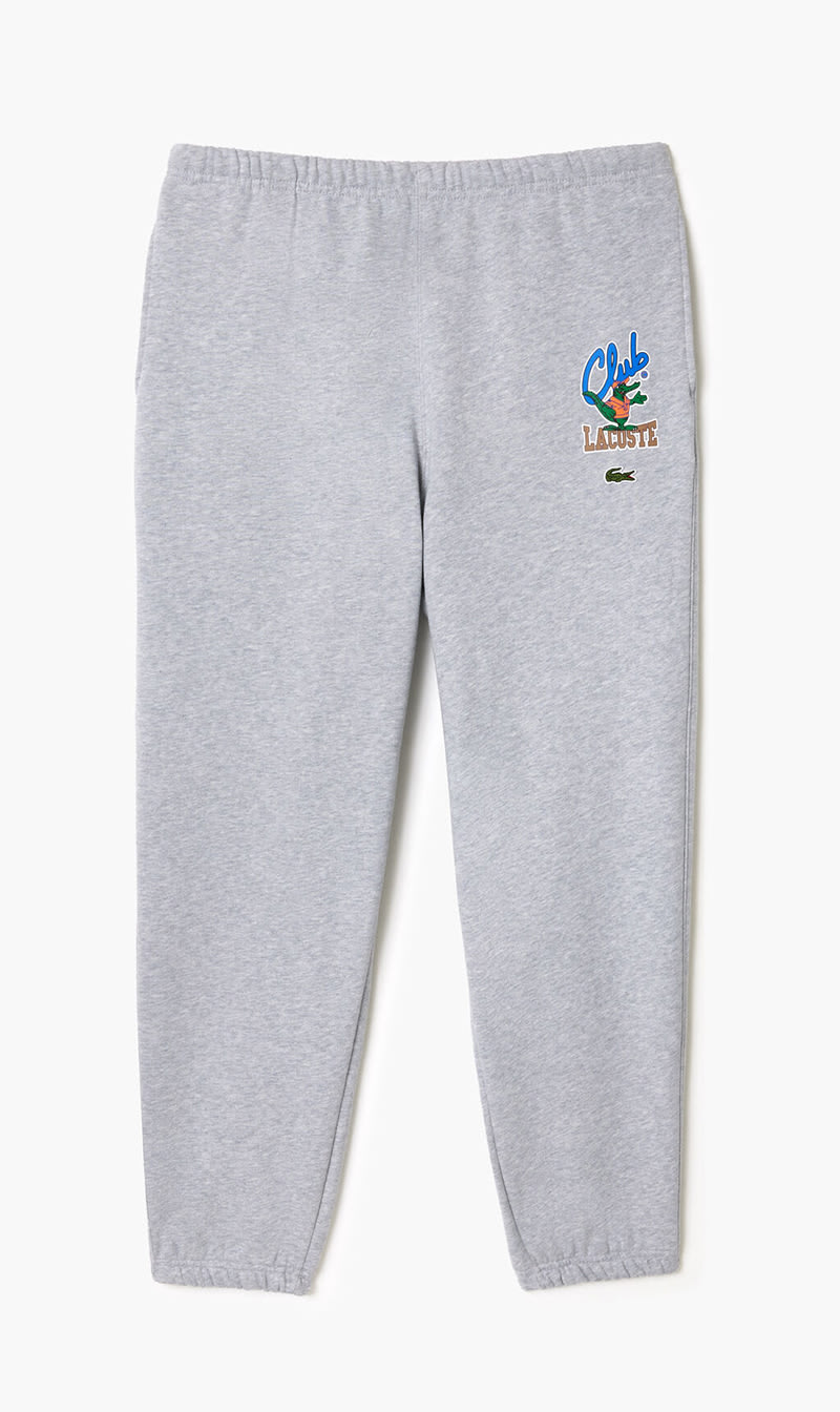 Lacoste Grey Tracksuit Trousers for Men | The Deal Outlet