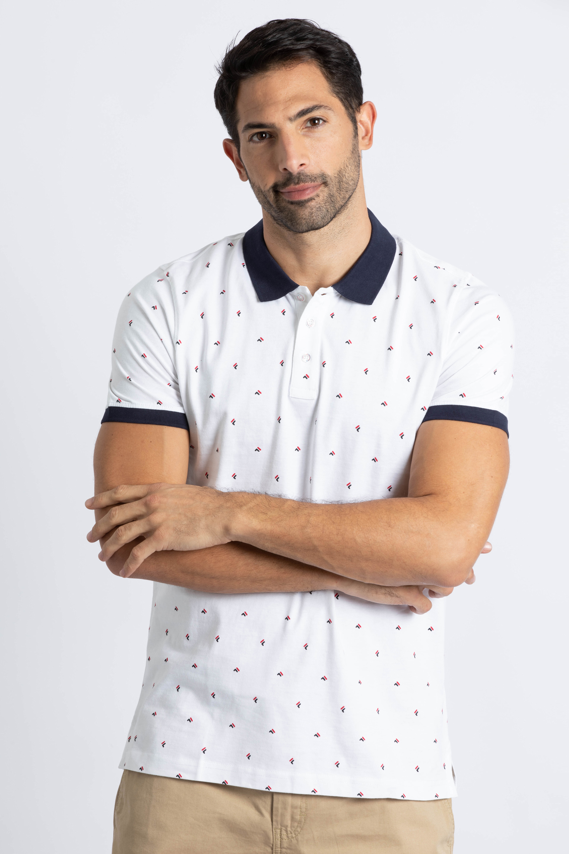 Fila Hudson Logo Polo Shirt