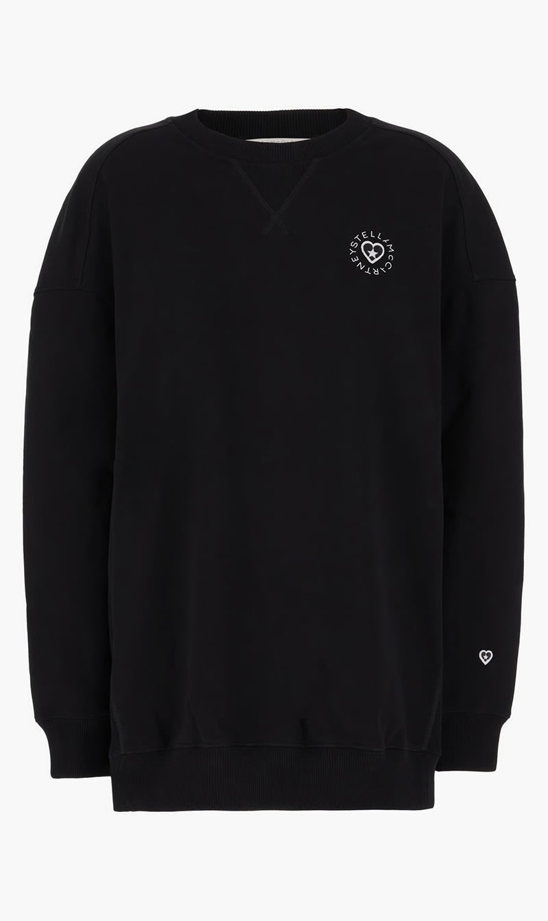 Stella Mc Cartney Black Cotton Oversize Sweatshirt for Women | The Deal Outlet
Stella Mc Cartney Black Cotton Oversize Sweatshirt for Women | The Deal Outlet