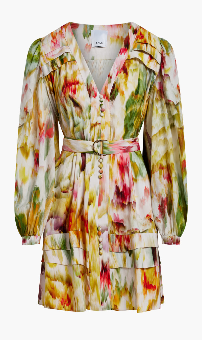 Acler Green Jensen Dress for Women | The Deal Outlet