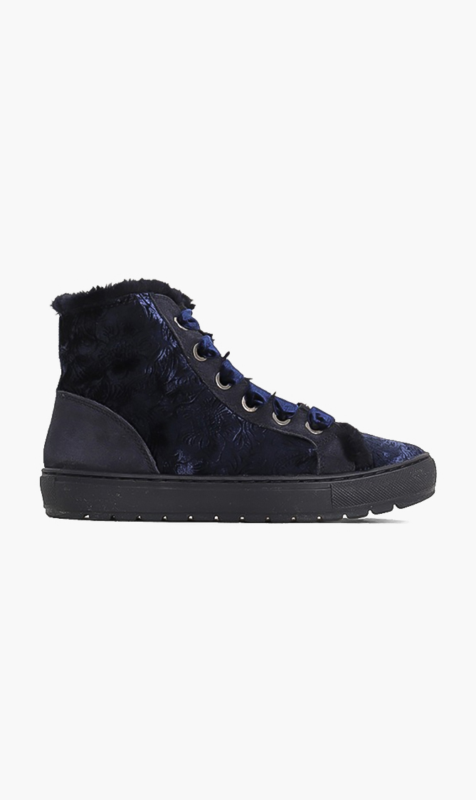 Geox Breeda Velvet Boots