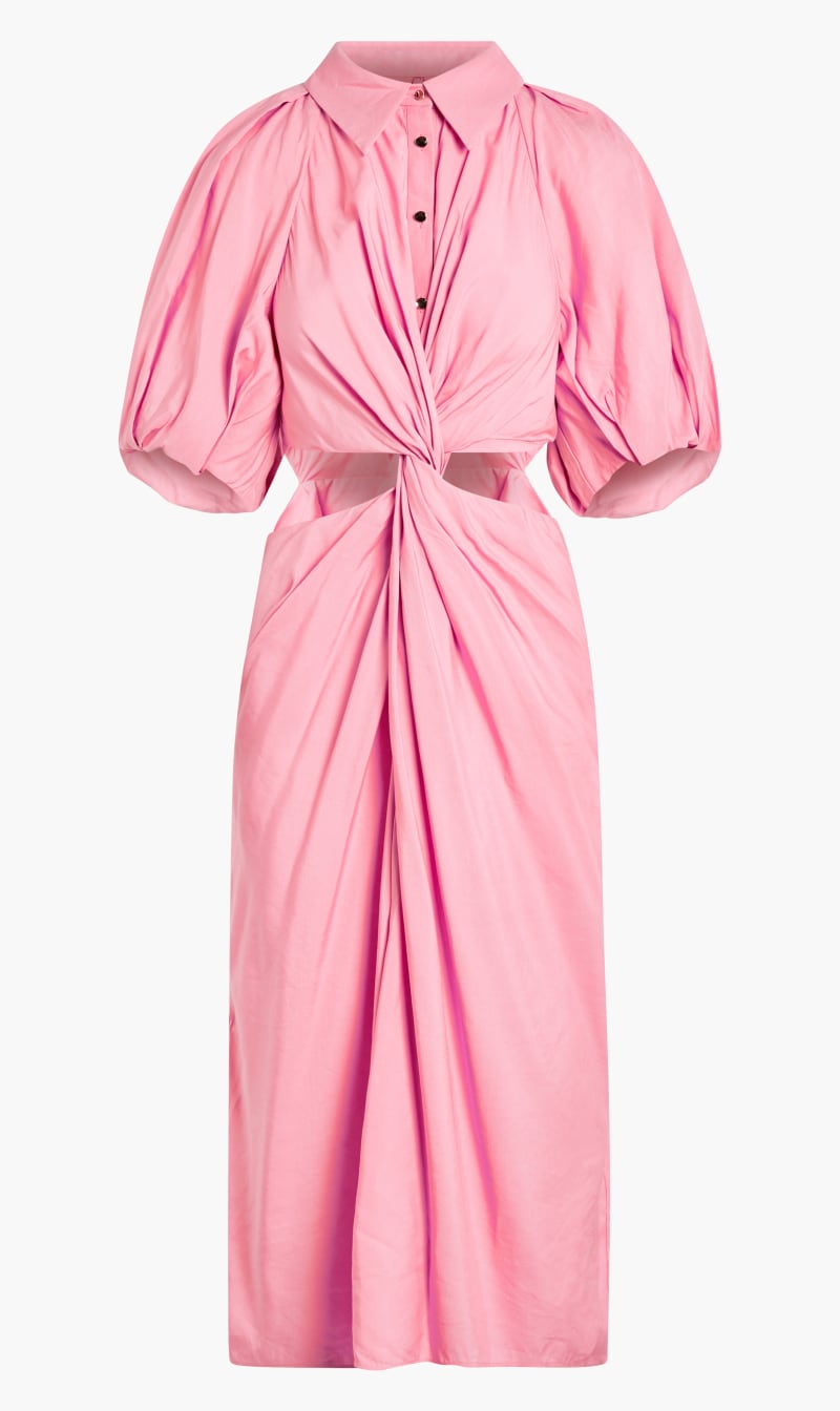 Acler Pink Southwood Dress for Women | The Deal Outlet