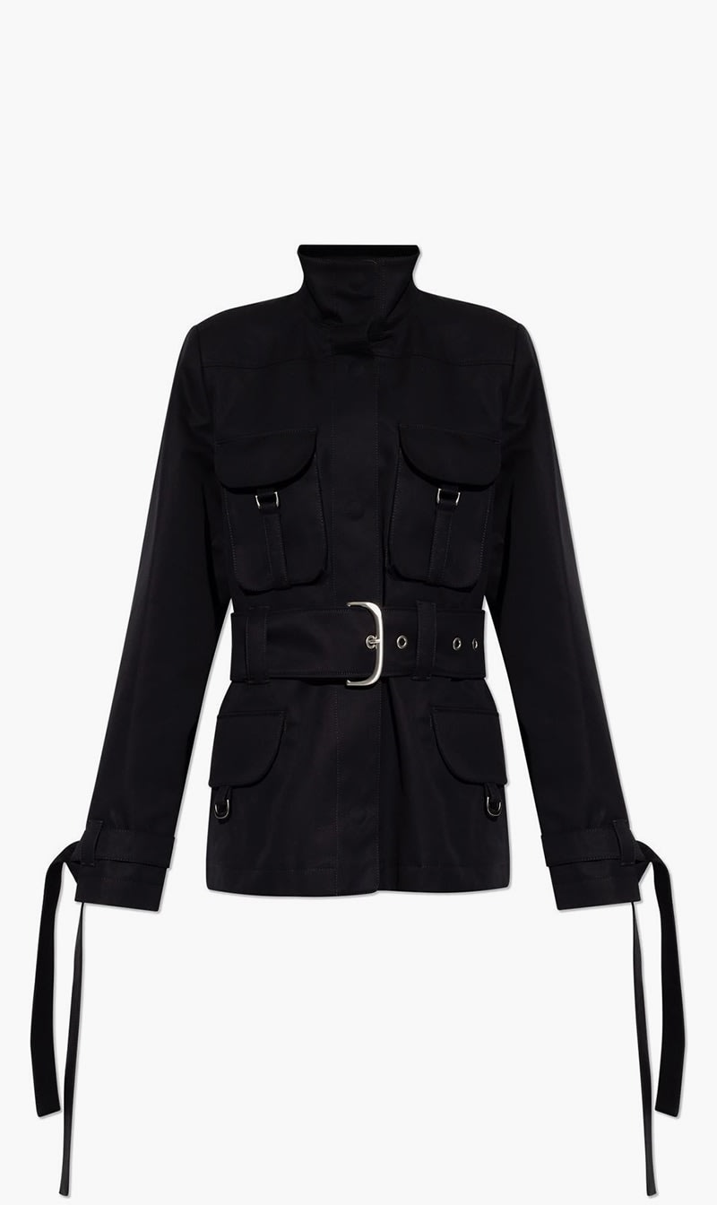 Off-white Black Co Cargo Belt Field Jacket Black No Colo for Women | The Deal Outlet 
Off-white Black Co Cargo Belt Field Jacket Black No Colo for Women | The Deal Outlet