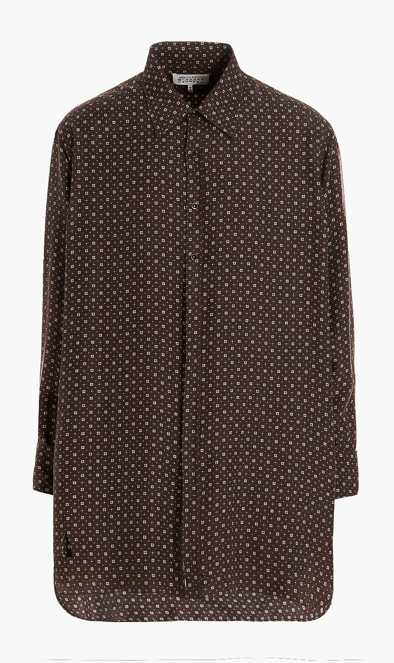 Maison Margiela Brown Oversized Long Sleeve Shirt for Women | The Deal Outlet
Maison Margiela Brown Oversized Long Sleeve Shirt for Women | The Deal Outlet