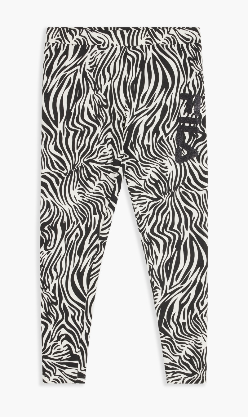 Legging Pant Animal Printzebra, Black