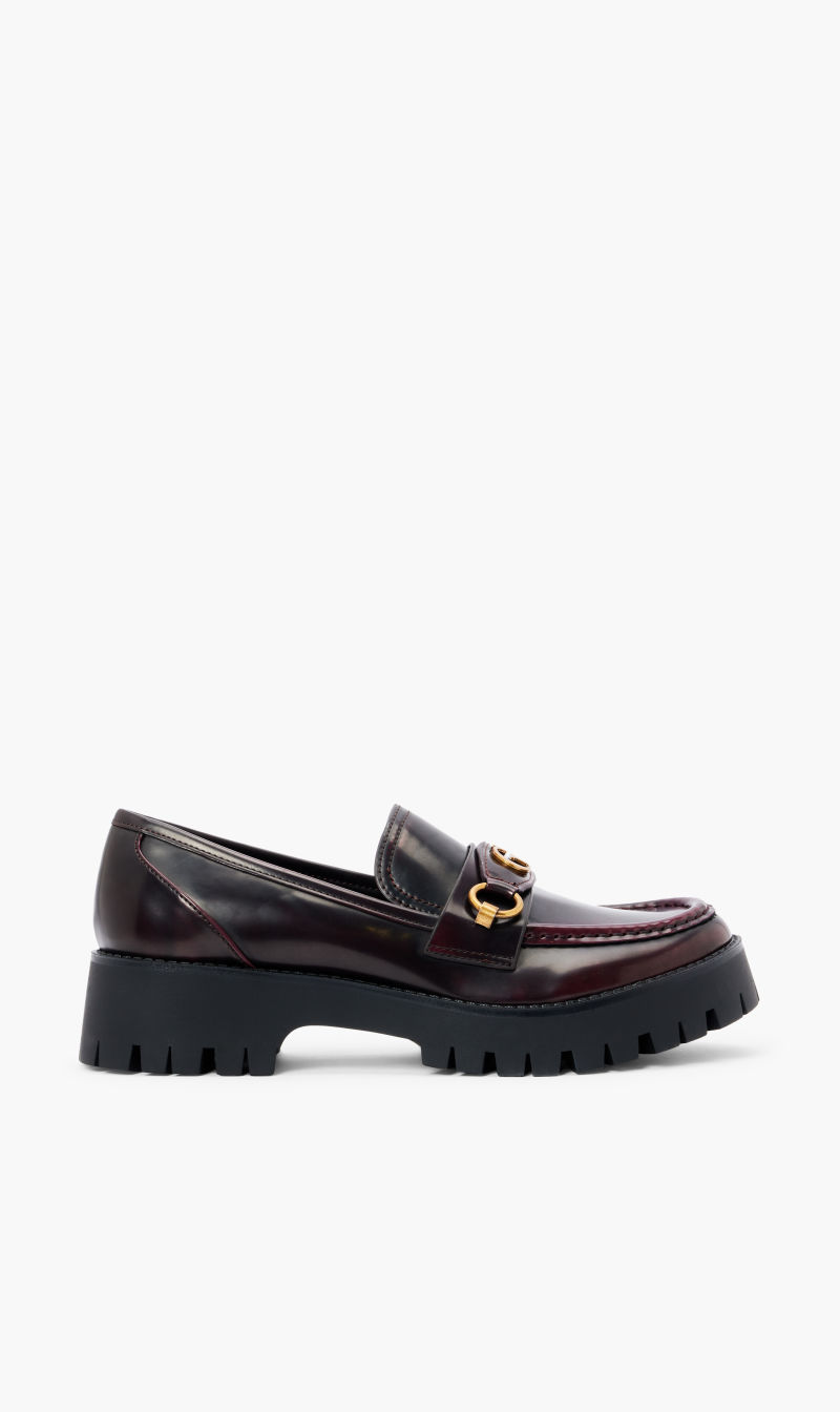Guess Red Almost Chunky Loafers for Women | The Deal Outlet