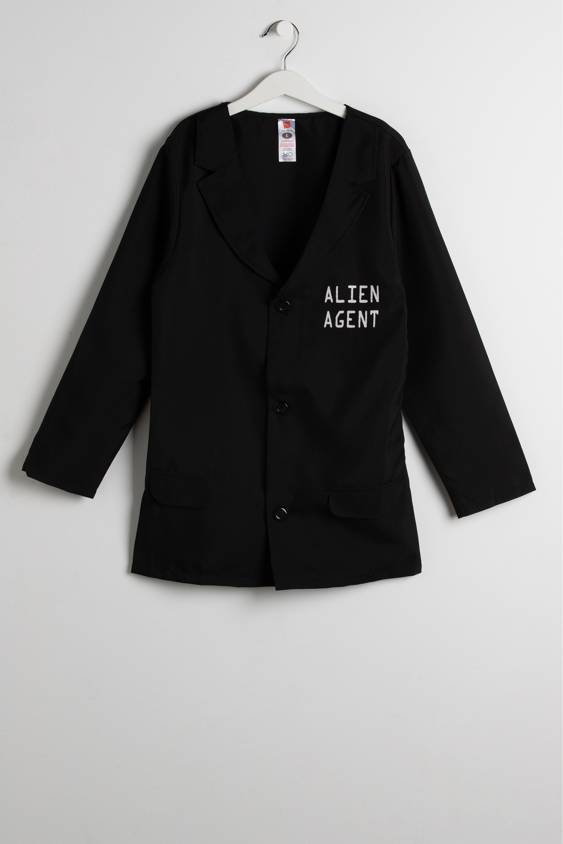 Mr Ben's Black Alien Agent Costume