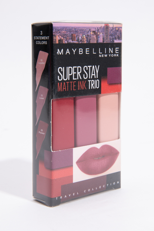 Maybelline Super Stay Matte Ink Trio Lipstick Set