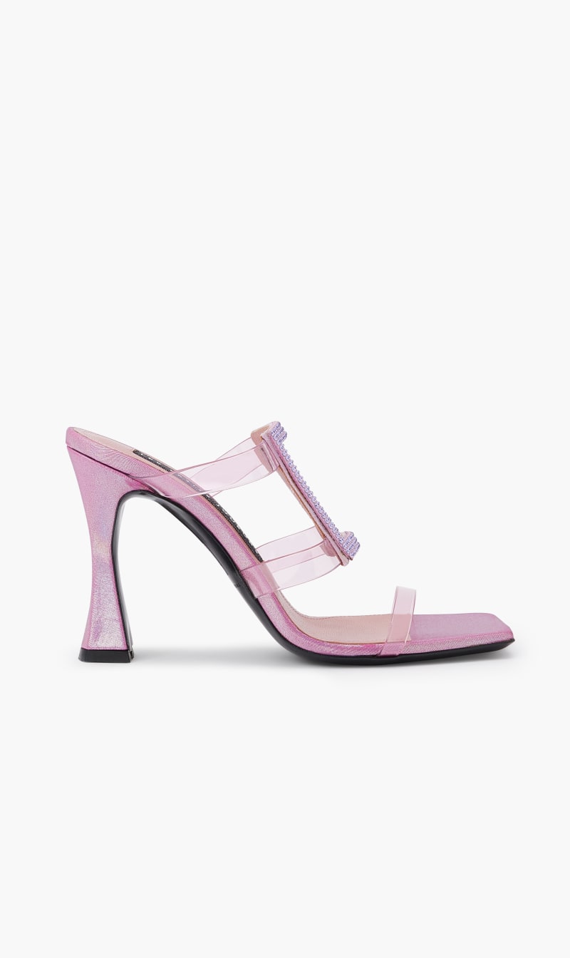 Les Petits Joueurs Pink Mule High Heel With Crystal Ornament for Women | The Deal Outlet
Les Petits Joueurs Pink Mule High Heel With Crystal Ornament for Women | The Deal Outlet