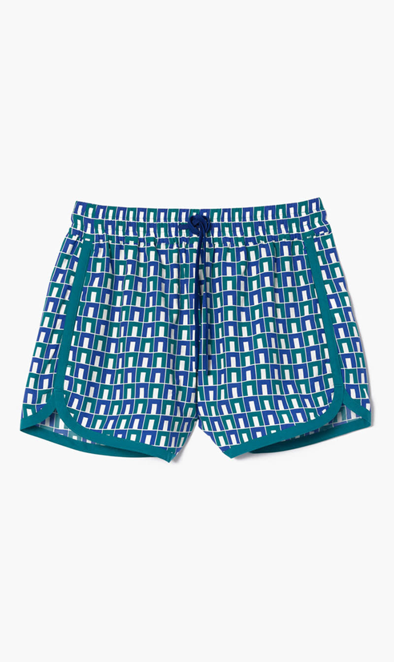 Lacoste Blue Graphic Print Short Draped Bermuda Shorts for Women | The Deal Outlet 
Lacoste Blue Graphic Print Short Draped Bermuda Shorts for Women | The Deal Outlet
