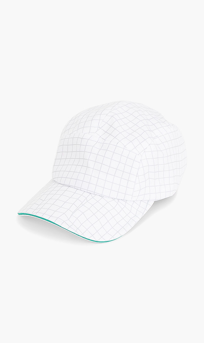 Lacoste Sport Checkered Tennis Cap