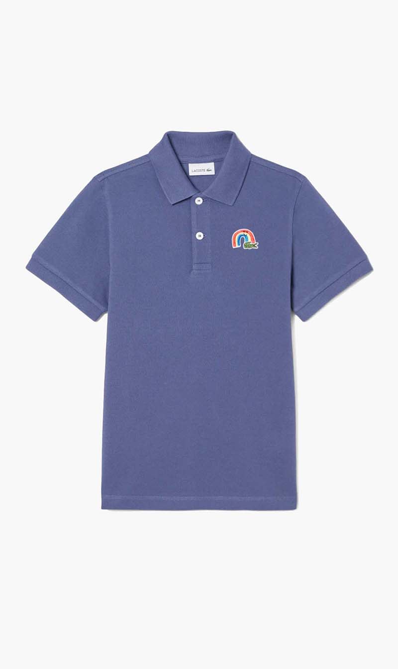 Lacoste Blue Embroidery Accent Petit Pique Polo Shirt
Lacoste Blue Embroidery Accent Petit Pique Polo Shirt