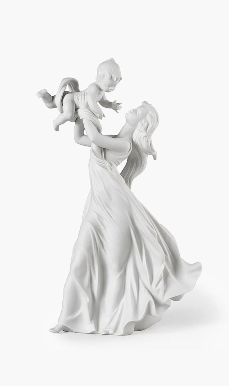 Lladro My Little Sweetie Mother Figurine.