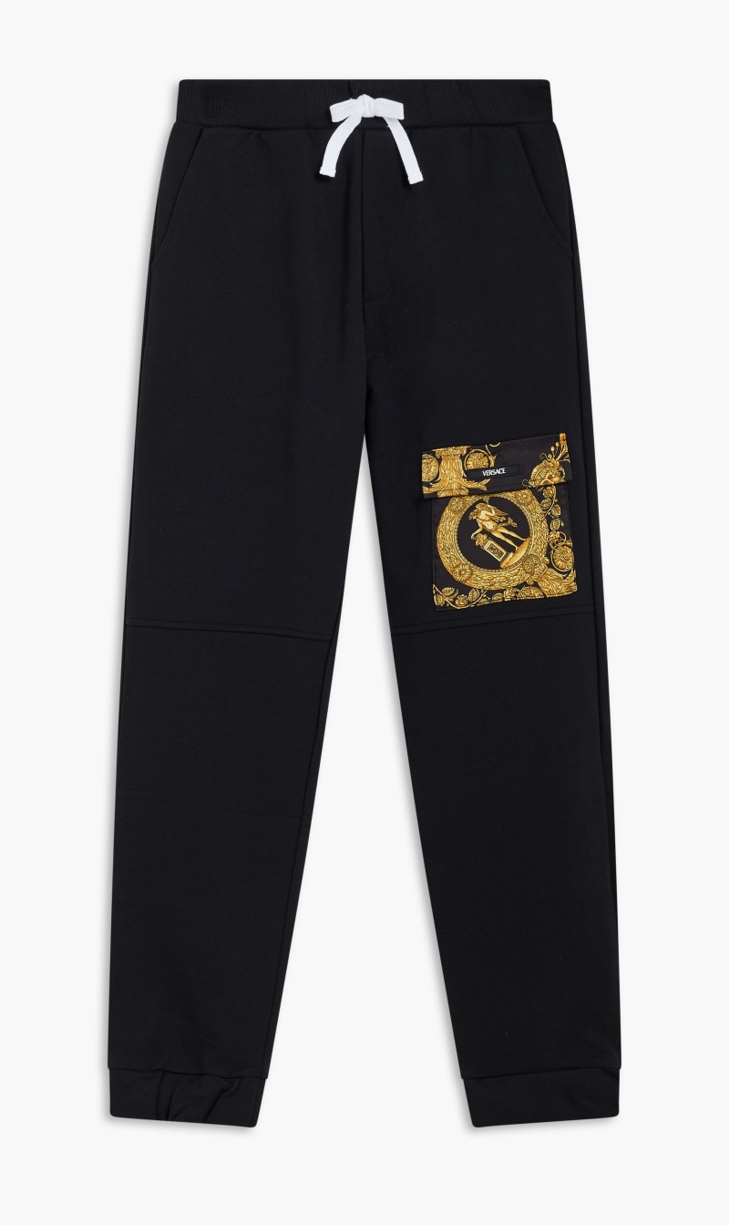 Versace Black Sweatpant Fleece + Maschera Baroque Kids Poly Twill for Kids | The Deal Outlet
Versace Black Sweatpant Fleece + Maschera Baroque Kids Poly Twill for Kids | The Deal Outlet