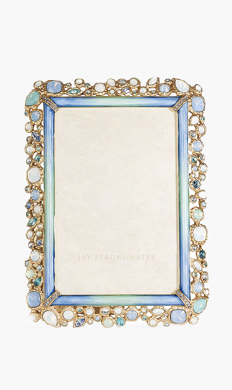Jay Strongwater Coastal Bejeweled Frame