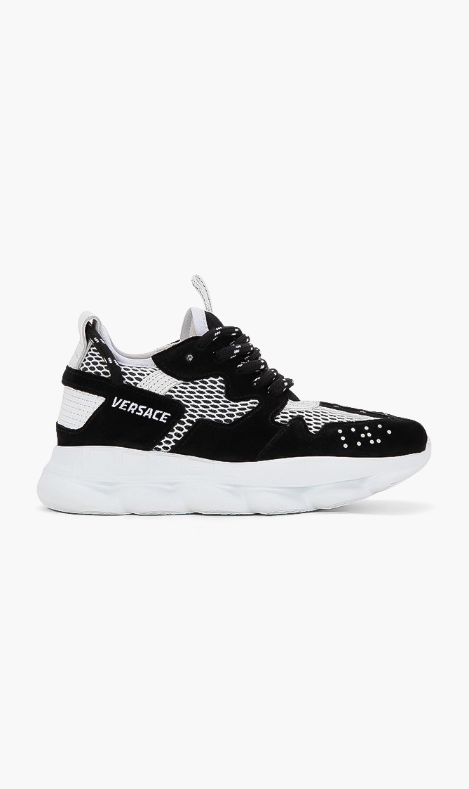 Versace Contrasting Mesh Sneakers