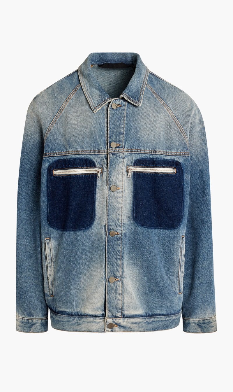 Palm Angels Blue Reserve Dye Loose Denim Jkt Light Blue for Men | The Deal Outlet
Palm Angels Blue Reserve Dye Loose Denim Jkt Light Blue for Men | The Deal Outlet