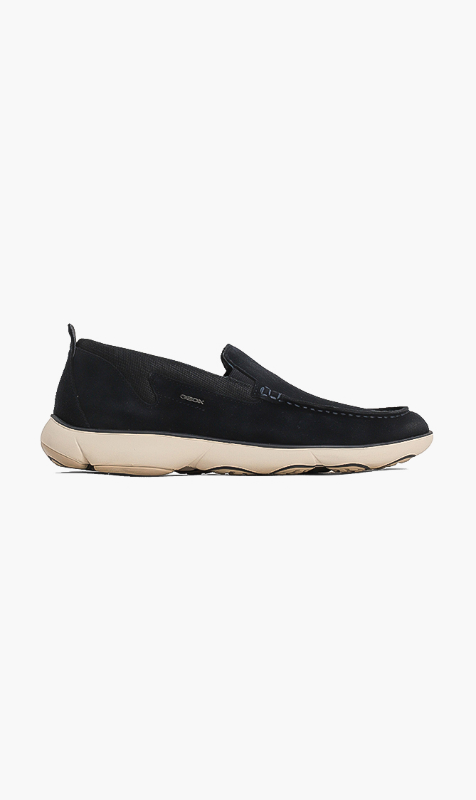 Geox Nebula Suede Slip-on Sneakers
