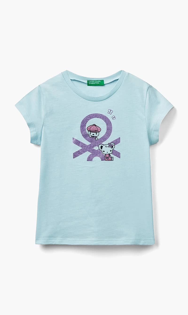 United Colors Of Benetton Blue Organic Cotton Printed T-shirt for Girls
United Colors Of Benetton Blue Organic Cotton Printed T-shirt for Girls
