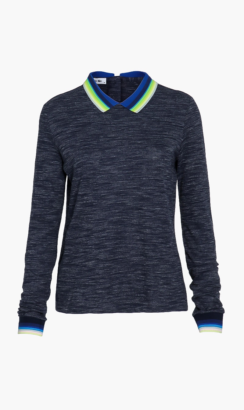 Lacoste Ribbed Polo T- Shirt