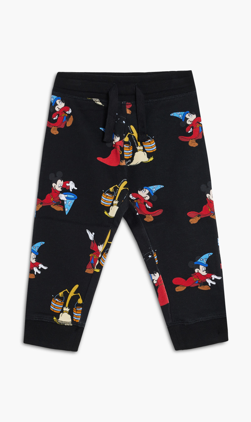 Stella Mc Cartney Black Joggers for Kids | The Deal Outlet