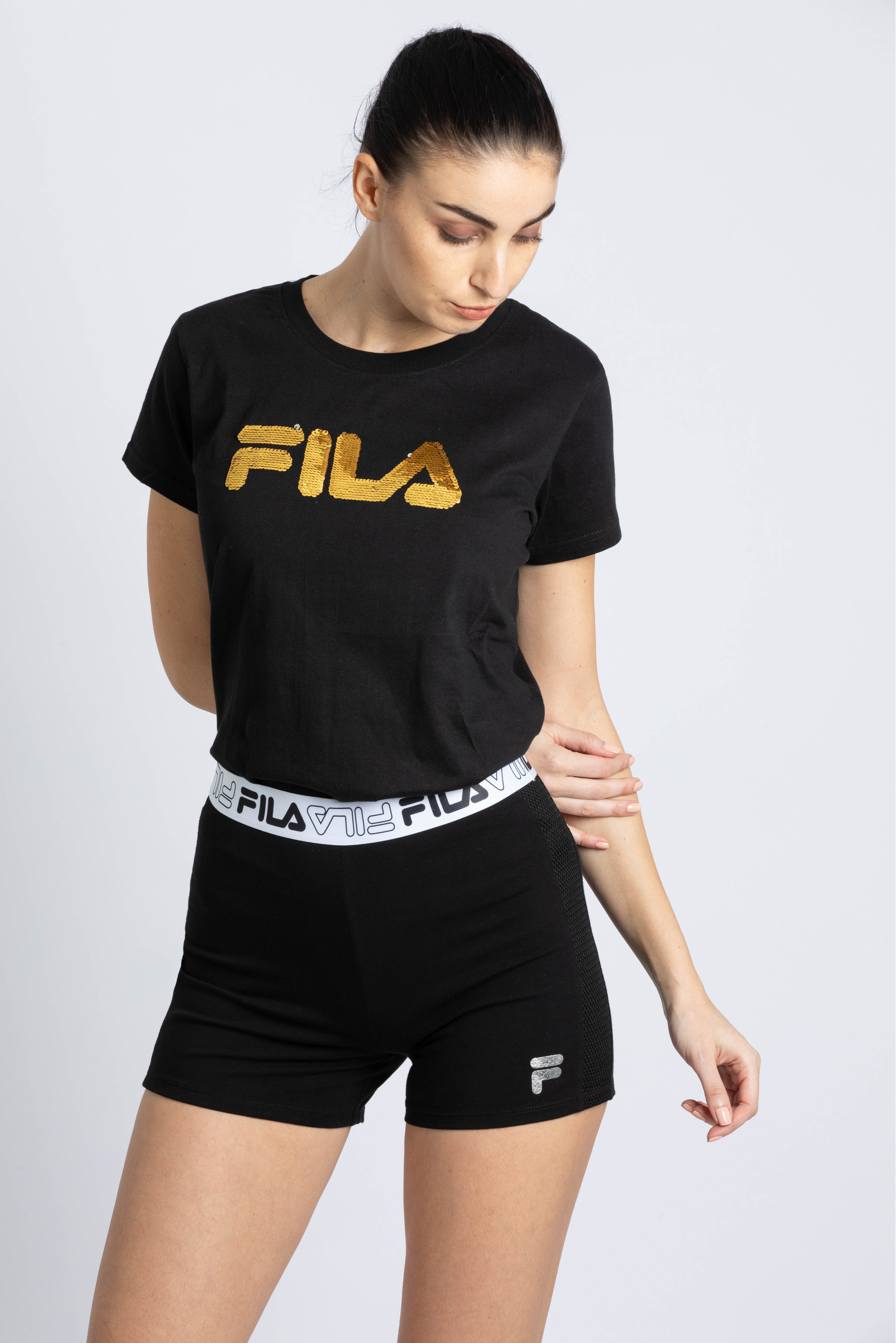 Fila Zagara Bodycon Shorts