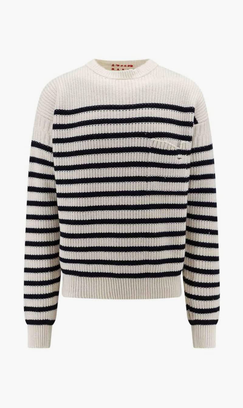 Marni White Virgin Wool Sweater for Men | The Deal Outlet
Marni White Virgin Wool Sweater for Men | The Deal Outlet