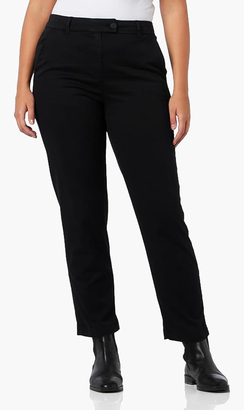 United Colors Of Benetton Black Stretch Cotton Chino Trousers for Women
United Colors Of Benetton Black Stretch Cotton Chino Trousers for Women