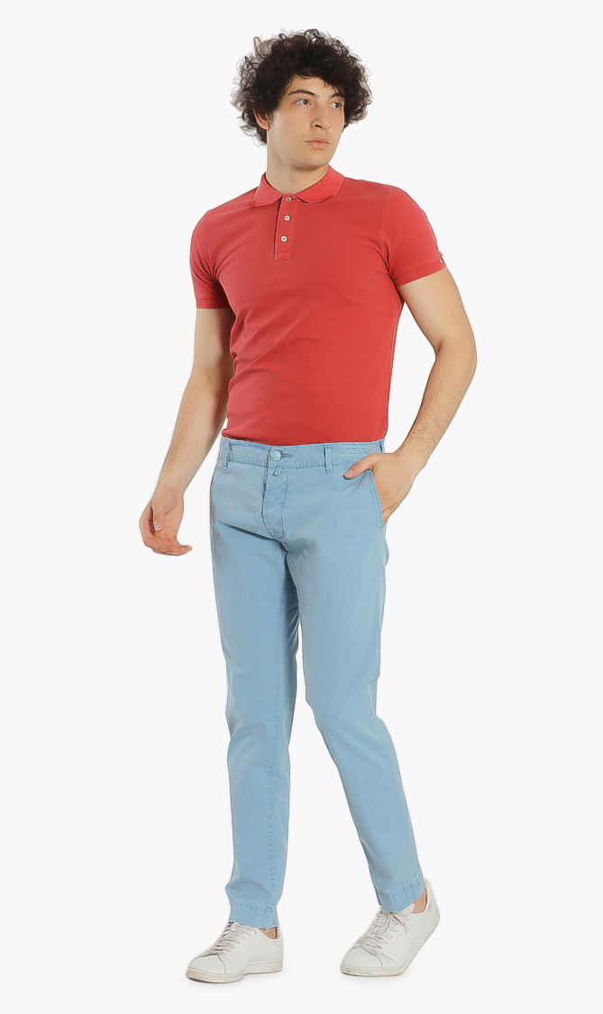 Custom Tailored Pants, Blue