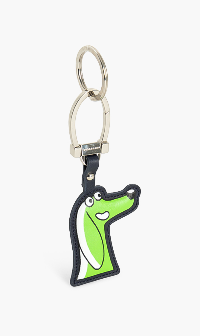 Longchamp Dog Key Fob