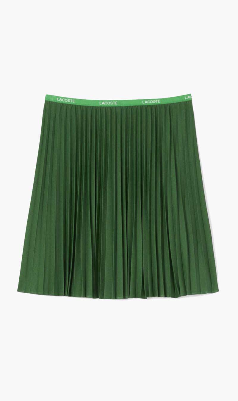 Lacoste Green Short Pleated Skirt for Women
Lacoste Green Short Pleated Skirt for Women