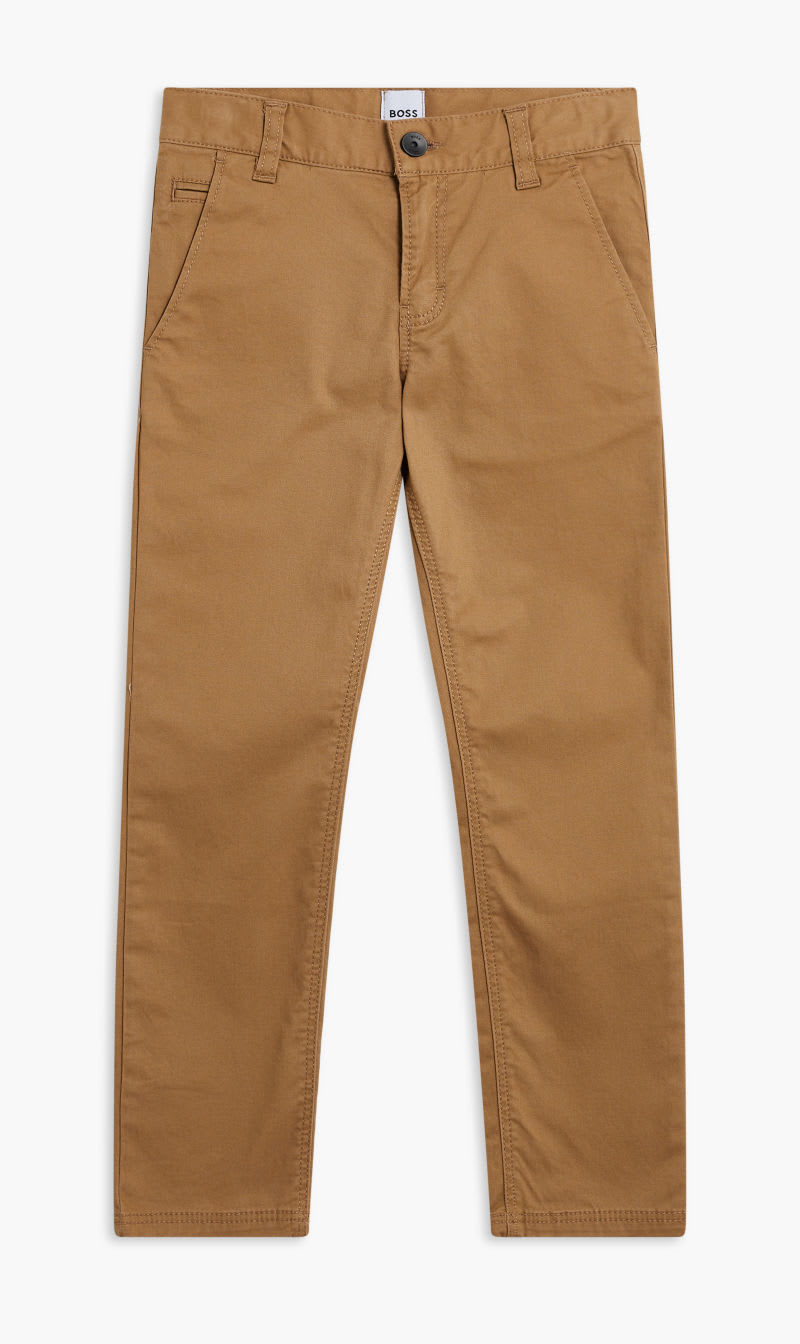 Hugo Boss Brown Chino for Boys | The Deal Outlet