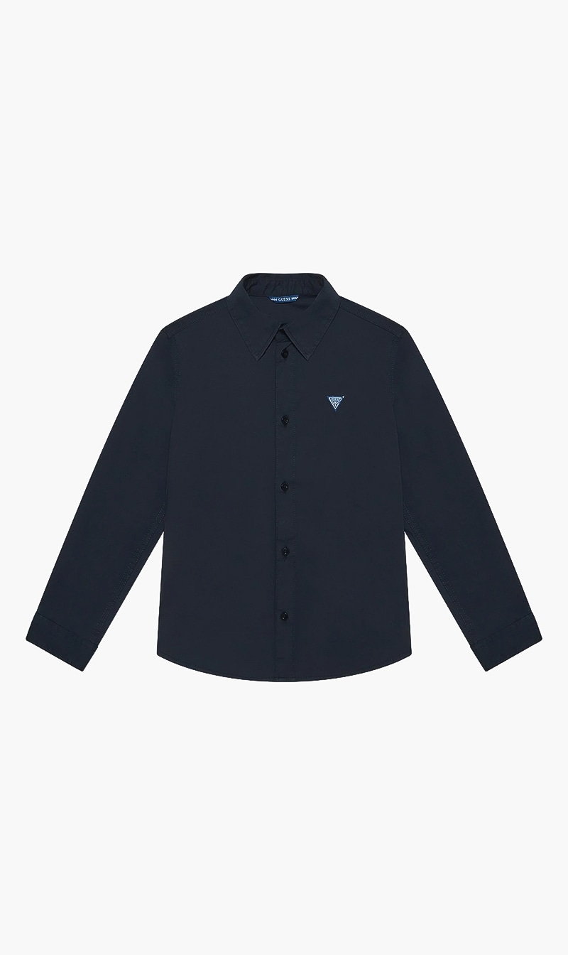 Adjustable Logo Shirt, Blue
