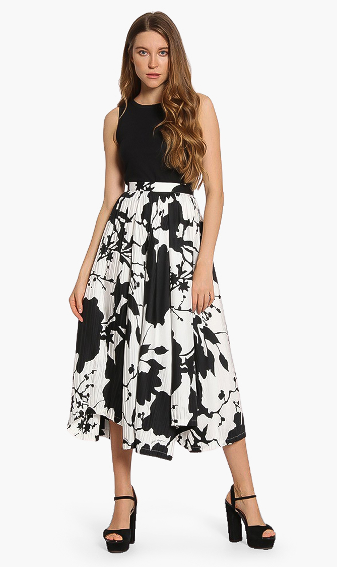 Salvatore Ferragamo Pleated Skirt
