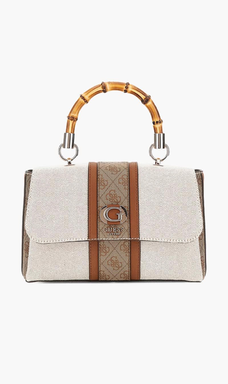 Guess Brown 4g Monogram Kerima Bag for Women
Guess Brown 4g Monogram Kerima Bag for Women