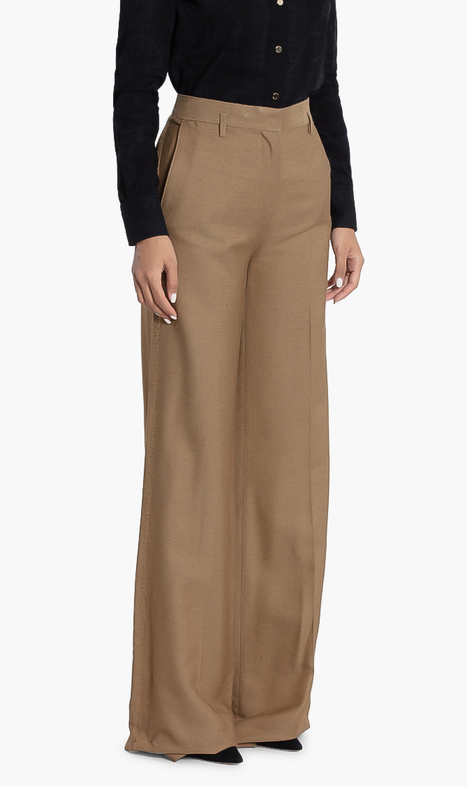 Versace Gianni Wide Leg Trouser