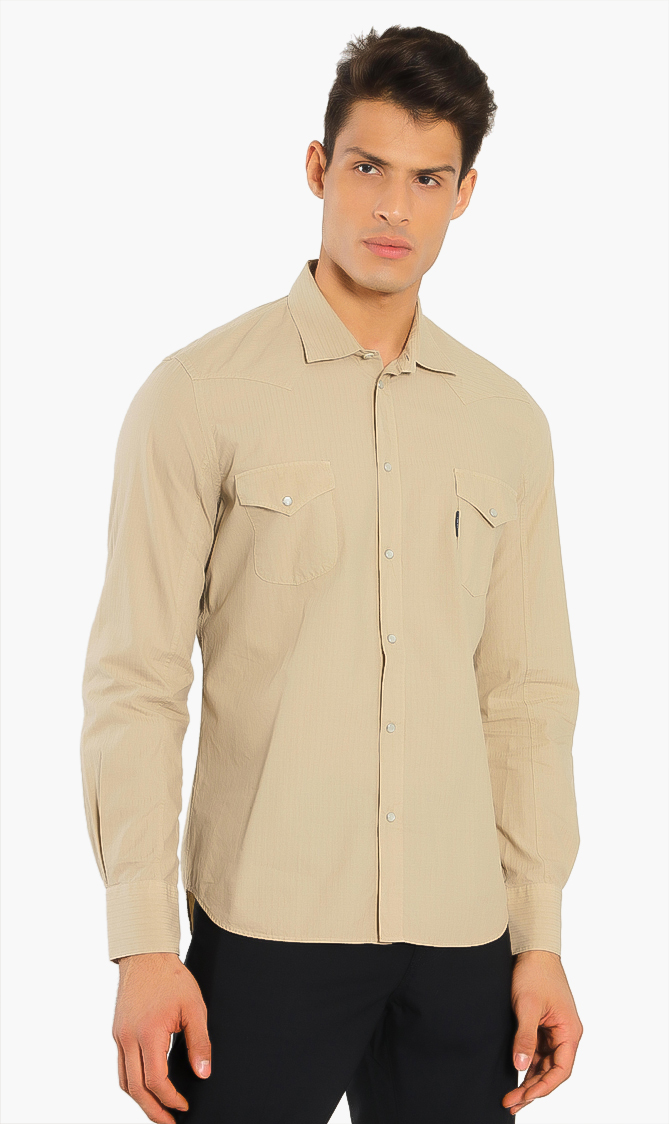 JACOB COHEN Chest Pocket Long Sleeves Shirt