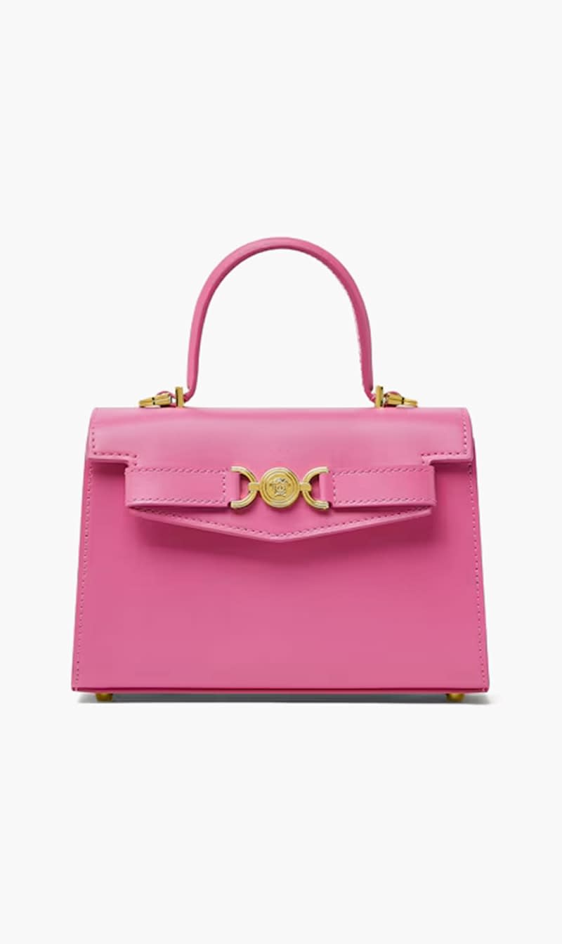 Versace Pink Small Top Handle Calf Leather for Women
Versace Pink Small Top Handle Calf Leather for Women