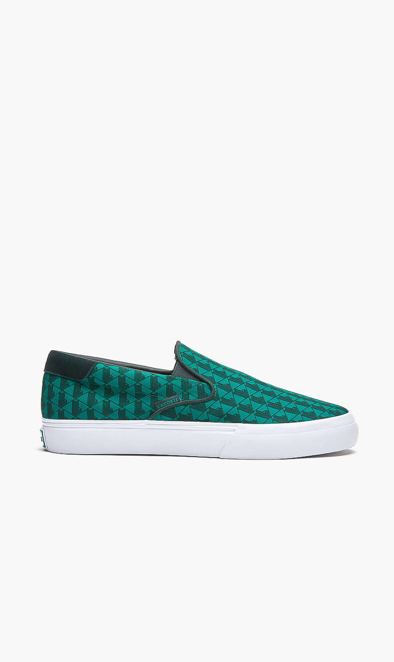 Lacoste Green Jump Serve Loafers for Men | The Deal Outlet