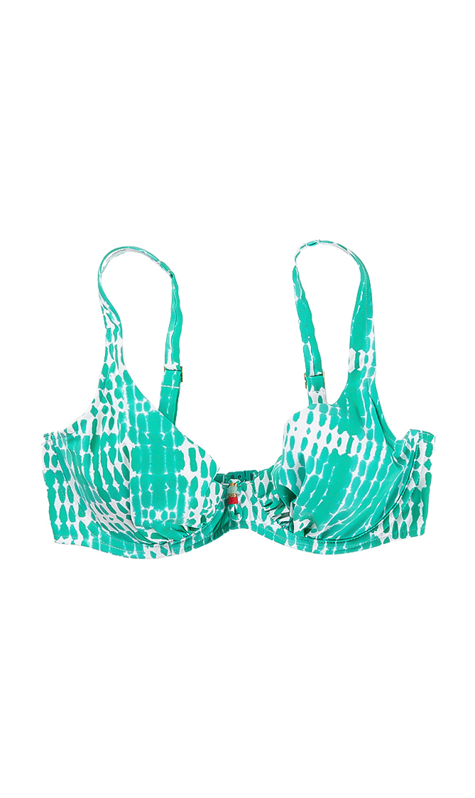 CHANTELLE Hippie Underwire Triangle Bikini Top