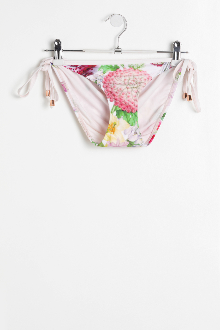 Floral Printed Bikini Bottom