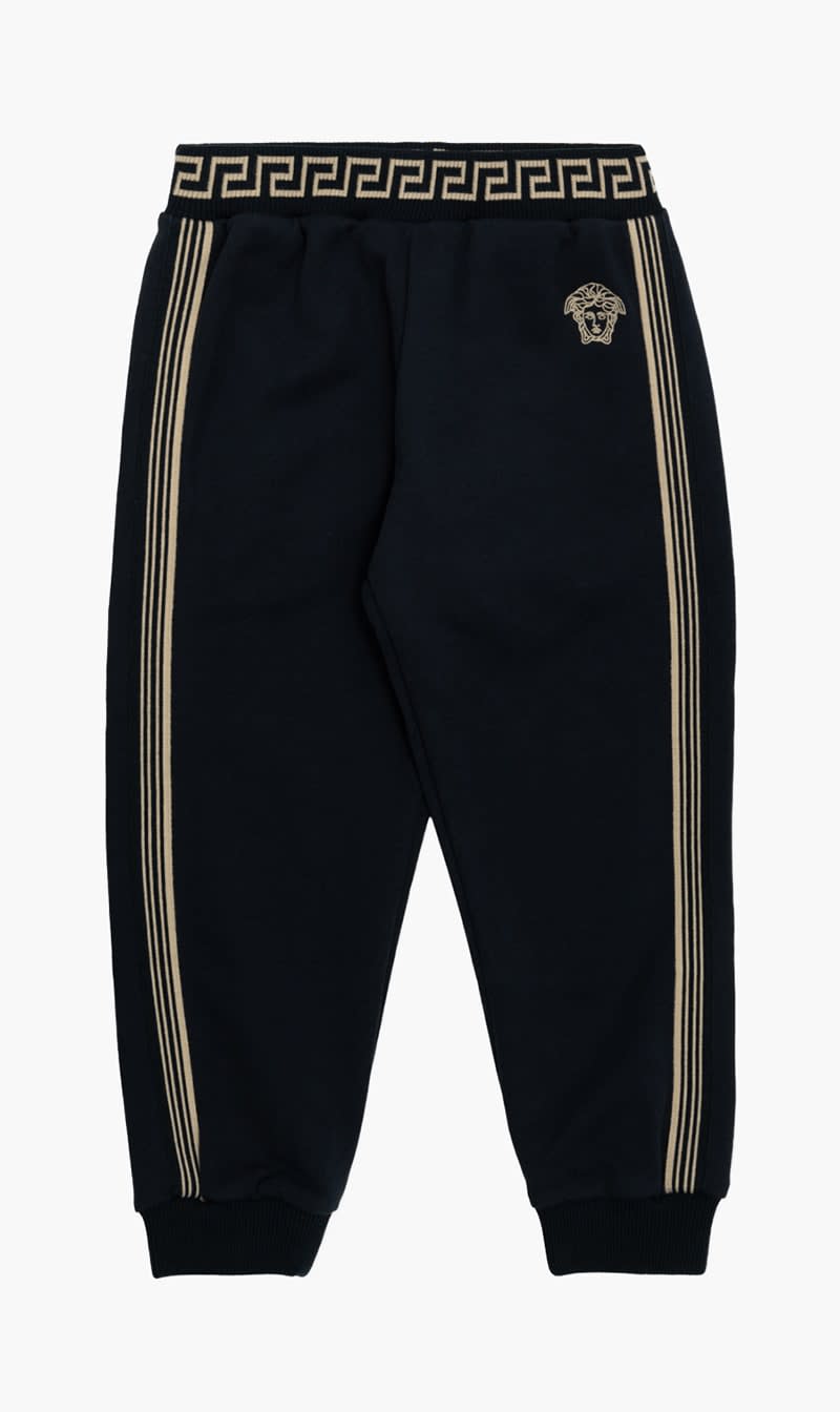 Versace Blue Sweatpant Fleece + Contrast + Medusa Embroidery for Boys
Versace Blue Sweatpant Fleece + Contrast + Medusa Embroidery for Boys