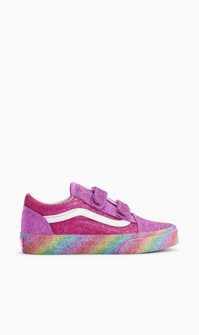 Vans Pink Uy Old Skool V for Girls | The Deal Outlet