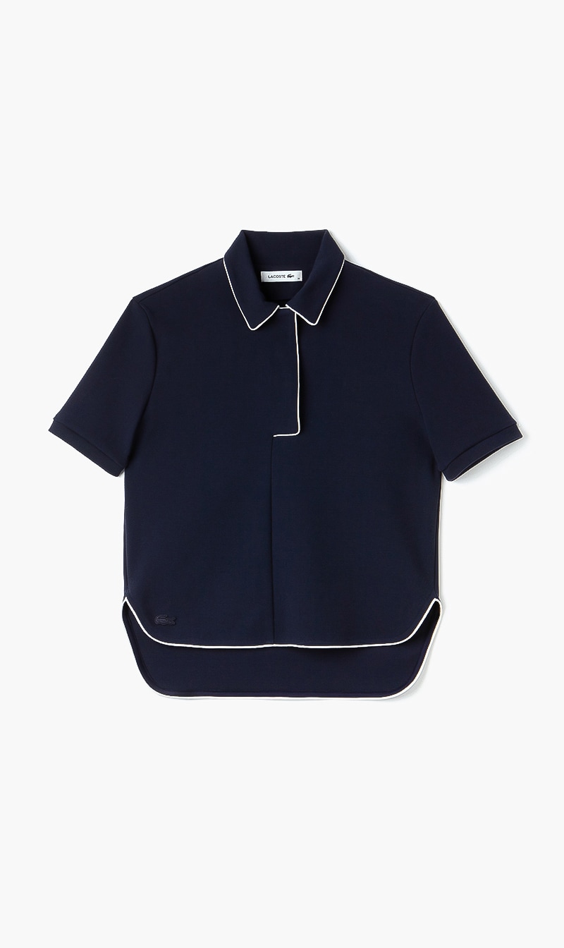 Lacoste Ribbed Collar Shirt