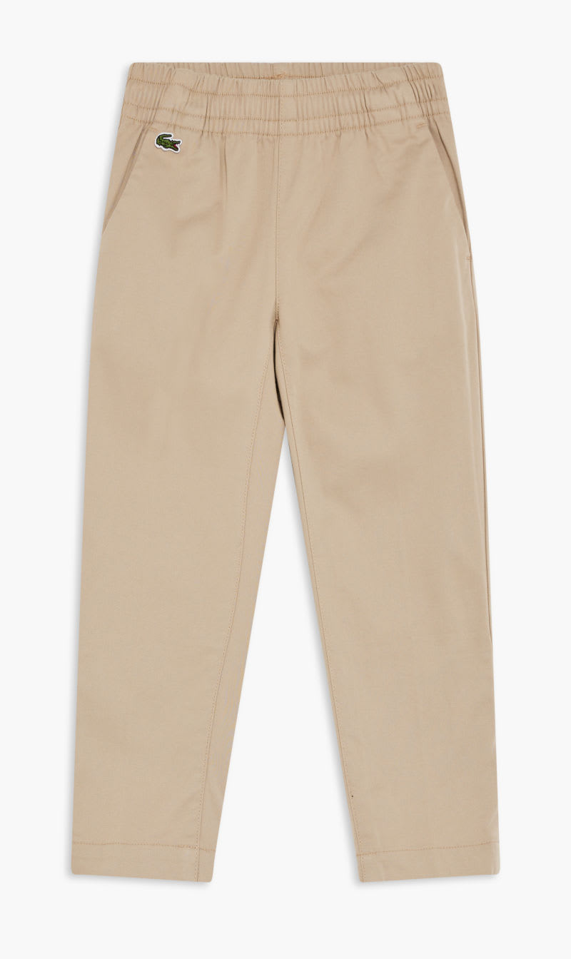 Lacoste Beige Trousers for Boys | The Deal Outlet
